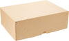 "Secure and Convenient Self-Locking Box Carton with Lid - Brown, A4 Size - Pack of 10"