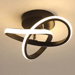 "Stylish and Unique  LED Ceiling Light for a Modern and Cozy Living Space - Perfect for Hallways, Offices, Bedrooms, and More! (Warm White, 22W)"
