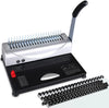 "Effortlessly Bind up to 450 Sheets with  Binding Machine - Includes 100 PCS of 3/8'' PVC Comb Bindings - Perfect for A4/A5 Documents"