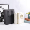 "Classy Black Gift Bags with Silver Tissue Paper - Perfect for Groomsmen Proposals!"