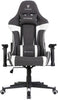 - ULTIMET Professional Gaming Chair, Breathable Fabric, 2D Armrests, Height Adjustable, 180° Reclining Backrest, Gas Piston Class 3, up to 120Kg, Black