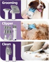 "Ultimate Dog Grooming Vacuum Kit: Powerful Clippers and 7 Essential Tools for Effortless Pet Hair Removal and Grooming (1.5L)"
