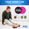 "Accelerate Your Fitness Journey with Dual Sided Gliding Discs - Unleash the Power of the Ultimate Core Trainer for an Effective Total Body Workout Anywhere, Anytime!"