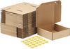 " 12X9X4 Inches Shipping Boxes - Pack of 20 Small Corrugated Cardboard Boxes for Easy Mailing and Packing - Ideal Literature Mailer Solution!"