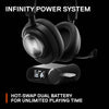 "Immerse Yourself in Gaming Bliss with the  Arctis Nova Pro Wireless Headset - Unleash the Power of Hi-Fi Audio, Active Noise Cancellation, and Seamless Compatibility with PC, PS5, PS4, Switch, and Mobile Devices!"