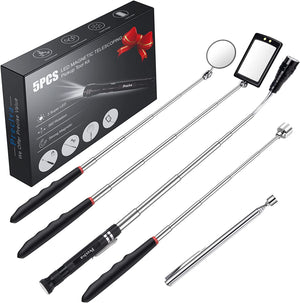 "Ultimate Magnetic Telescoping Pickup Tool Kit - Illuminate, Extend, and Retrieve with Ease!"