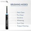 " Genius X Electric Toothbrush: Smart AI Technology, App Connectivity, Teeth Whitening, Travel Case Included - Black"