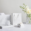 "10 Elegant White Luxury Paper Bags with Rope Handles - Perfect for Any Occasion!"