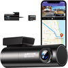 "Ultimate 5G Wifi Dash Cam with Front and Rear Cameras, GPS, and Night Vision - Includes Free 64GB TF Card and Easy Installation - Perfect for Parking Monitor and Voice Control - Supports up to 128GB"