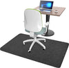 "Premium Hardwood Floor Protector Mat - Anti-Slip Office Chair Mat for Elegant Wooden Floors - 120X100Cm - Light Gray"
