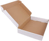 "Convenient 30 Pack of White Corrugated Box Mailers - Perfect for Shipping, Moving, and Crafts!"