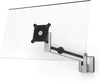 "Ultimate Ergonomic Monitor Mount - Enhance Your Workspace with the  Monitor Mount Pro - Perfect for 21-27 Inch Screens - Height Adjustable, Rotate & Tilt - VESA 75/100 - Clamp for Desks"