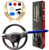 "Ultimate Car Security: Protect Your Vehicle with our Adjustable Steering Wheel Lock - Universal Fit, Anti-Theft, and Self Defense Features - Ensure Safety and Peace of Mind!"