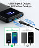 "Ultra-Slim 10000mAh Power Bank - Fast Charging Portable Charger for iPhone, Samsung, and More - USB C Input & Output - PD3.0 & QC4.0 Technology"