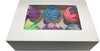 "Deluxe Windowed Cupcake Boxes - Perfectly Display and Transport Your Homemade Cupcakes - Fits 6 Delicious Cupcakes - Pack of 50"