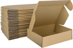 "Compact and Sturdy 25 Pack Shipping Boxes - Ideal for Mailing and Storage, 7X5X2 Inches, Brown"